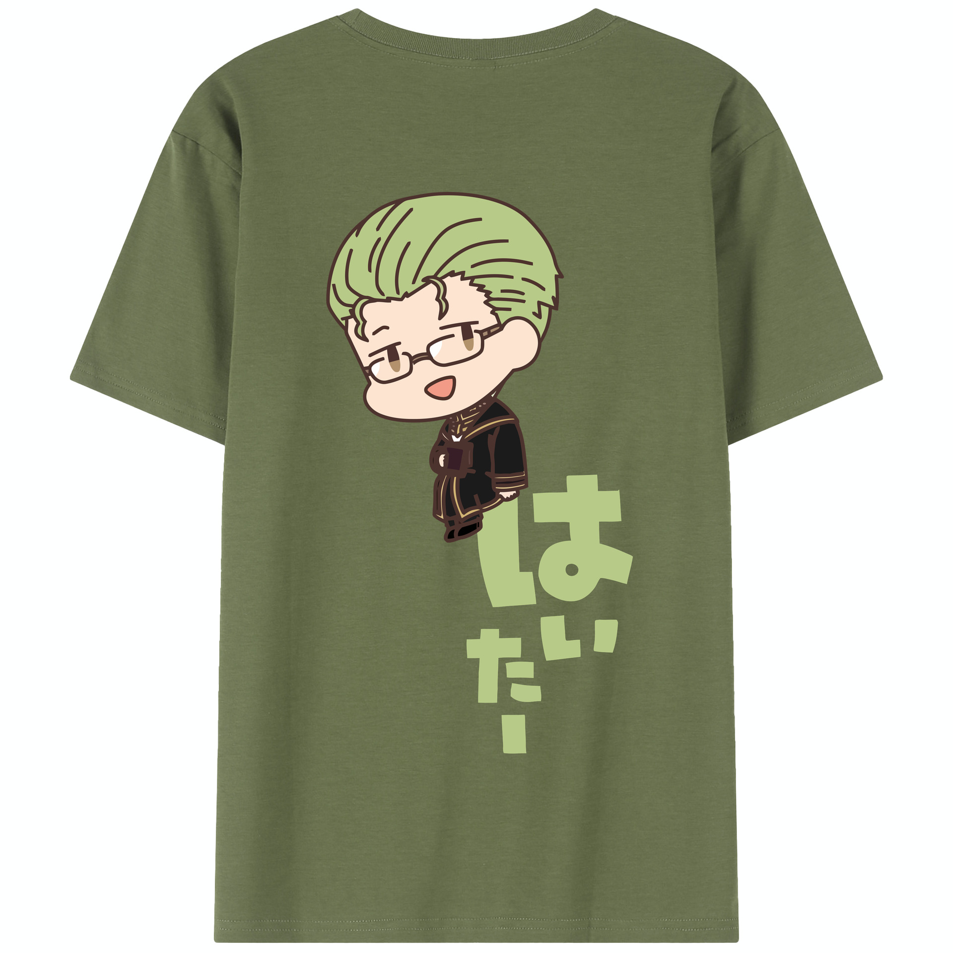 （画像用） 葬送のフリーレン Frieren 綿100％半袖Tシャツ（背面プリント）